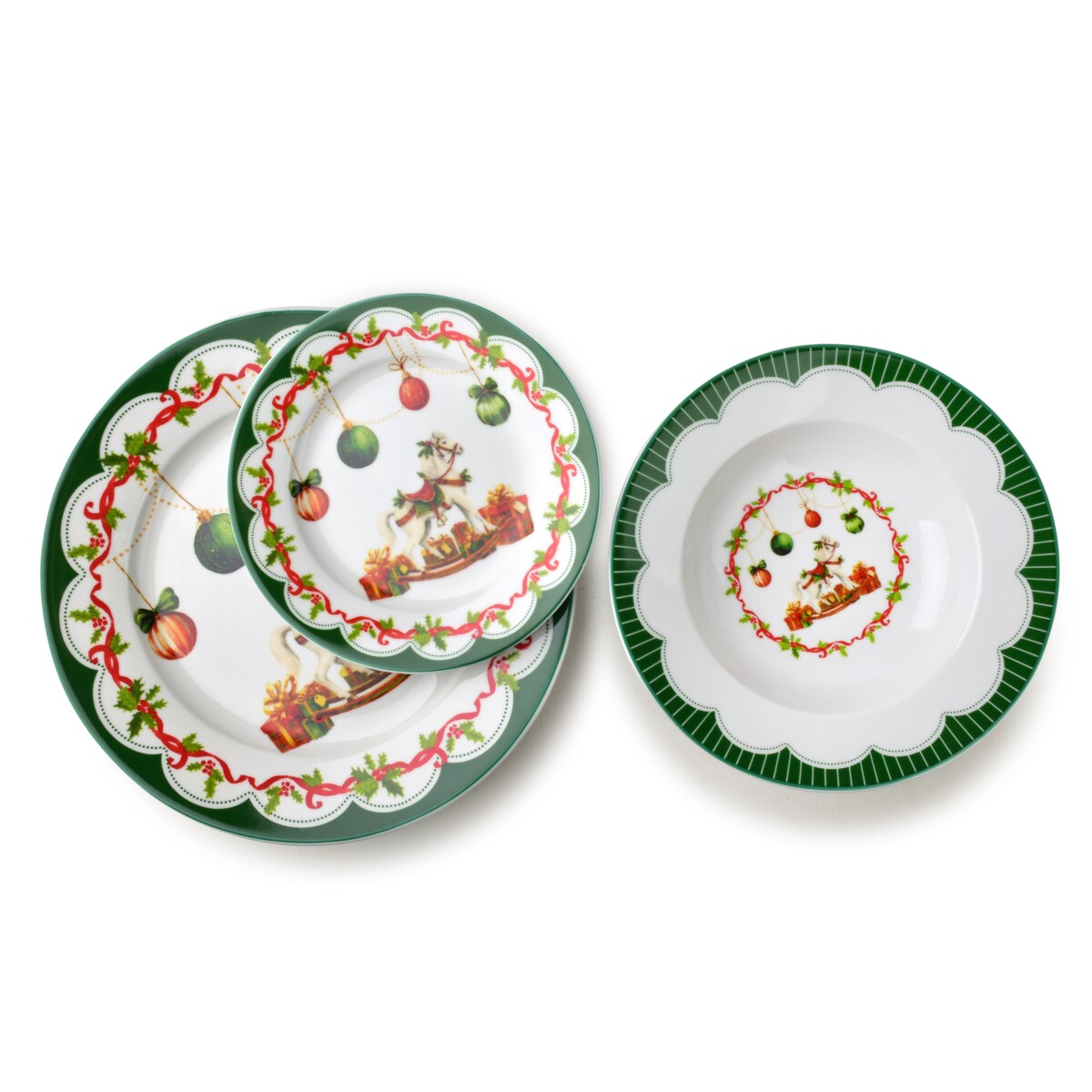 Komplet Talerzy Santa Lila