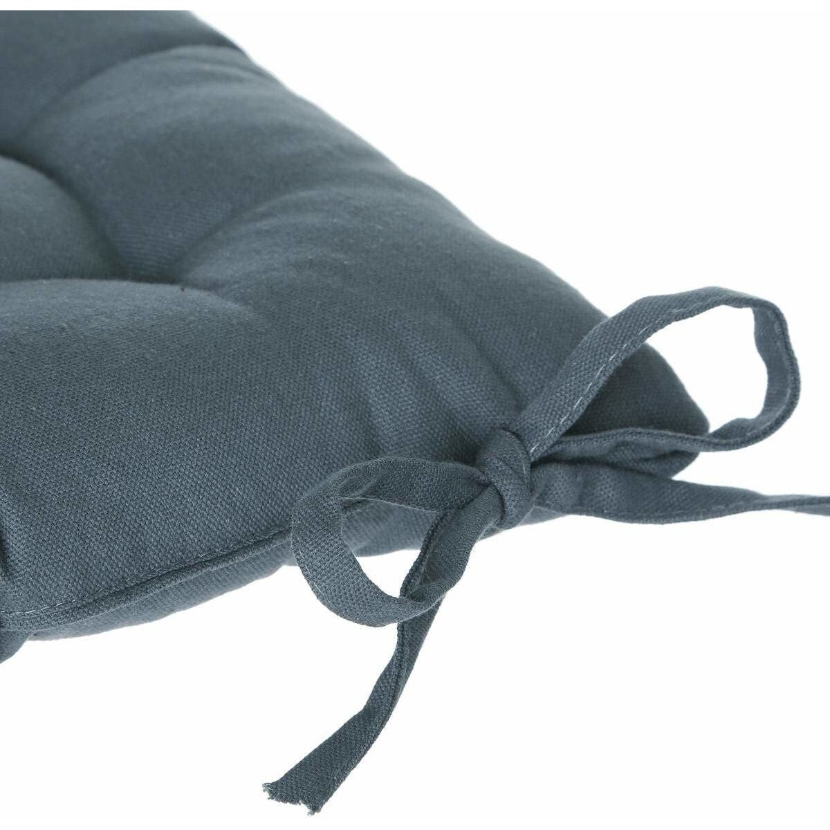 Poduszka na krzesło z wiązaniem, 38 x 38 cm