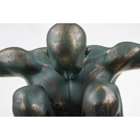 Dekoracja - figurka mężczyzny 31x49x15 cm UOMO