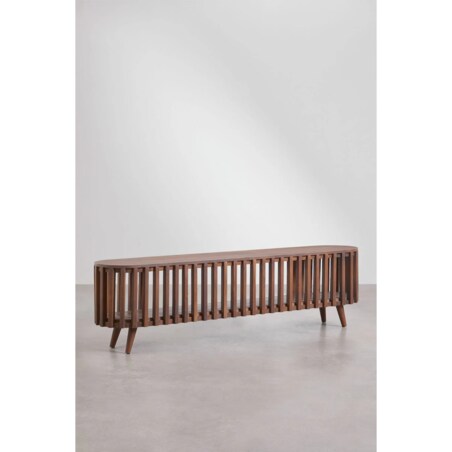 Szafka RTV z drewna akacjowego Dragor 180 cm