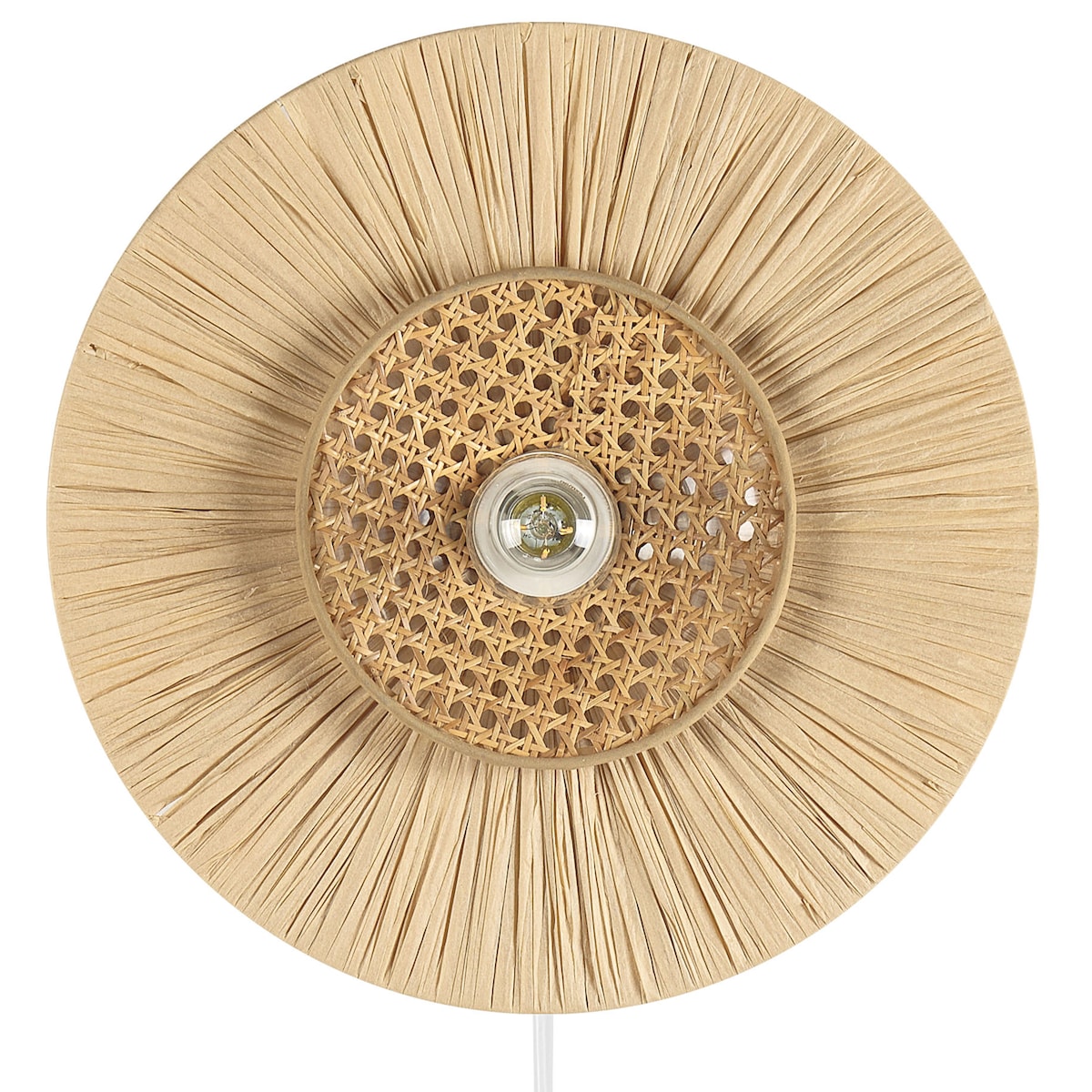 Lampa ścienna YAAPI Papier Naturalny