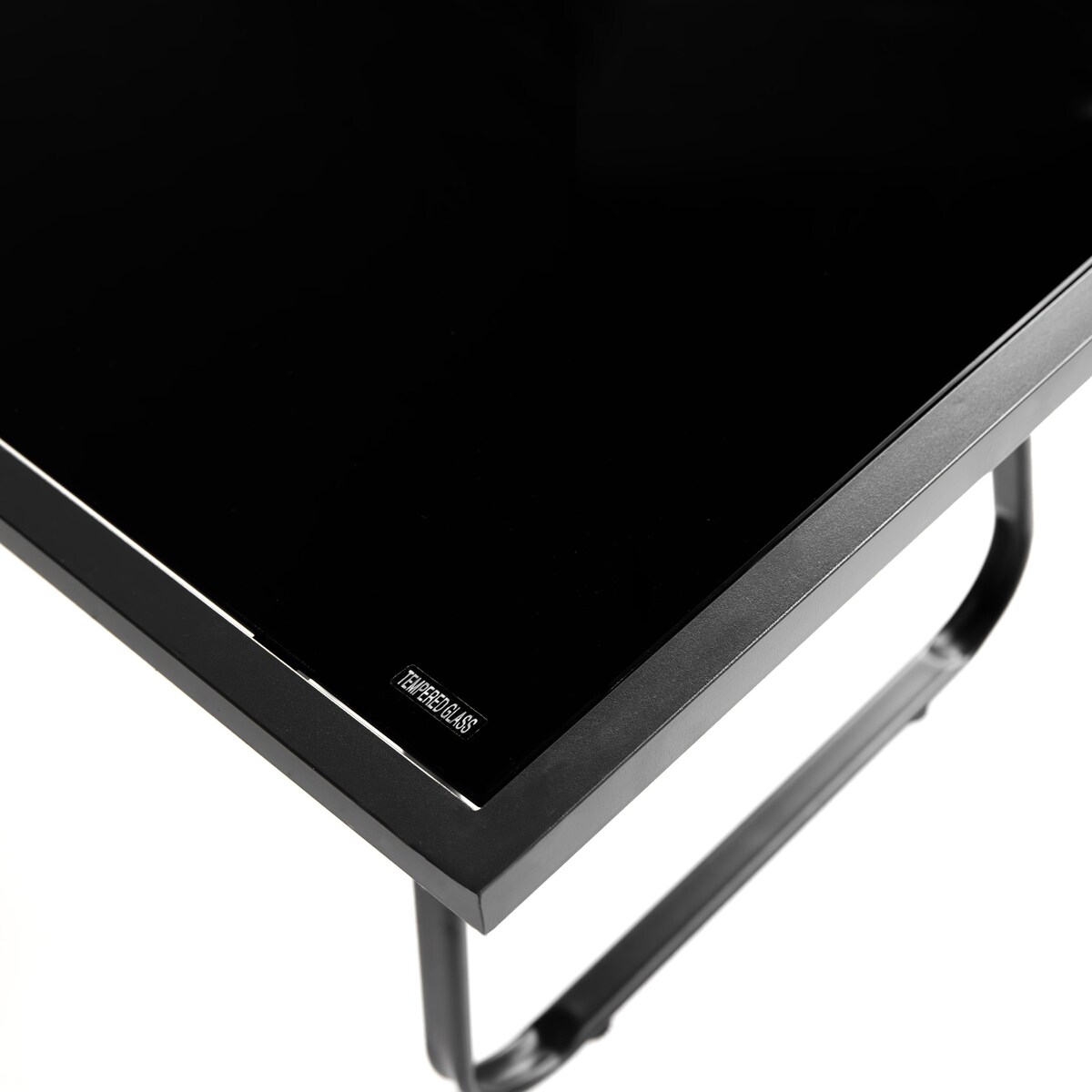 Zestaw Meble Ogrodowe Na Taras Do Ogrodu Komplet Stół 2 X Fotel Sofa Czarny