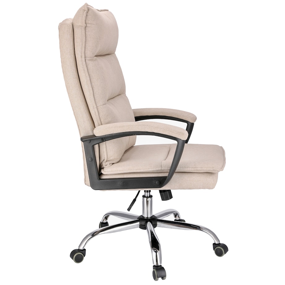 Fotel biurowy ESPO tkanina beżowy