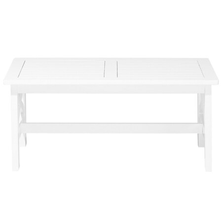 Stół ogrodowy 100 x 55 cm biały BALTIC II
