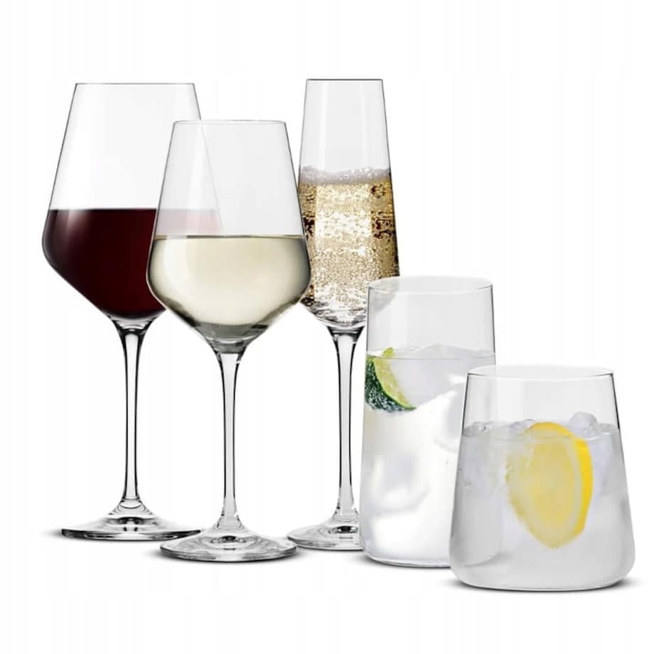 Komplet szkła stołowego Avant-Garde KROSNO 20 elementów