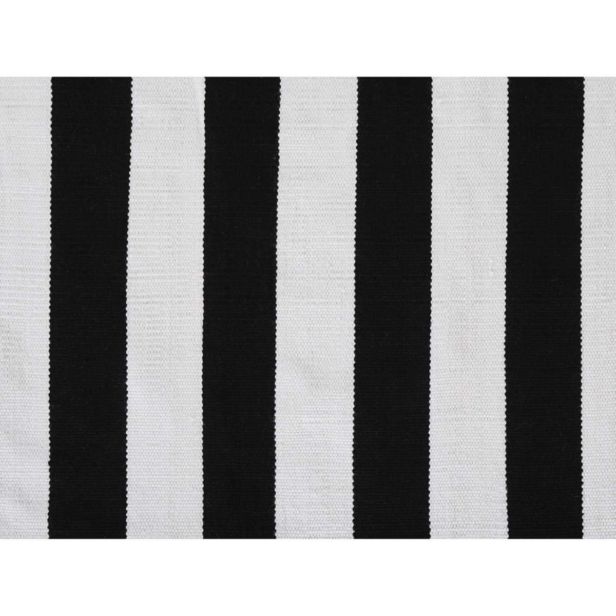 Dywan zewnętrzny 140 x 200 cm czarno-biały TAVAS