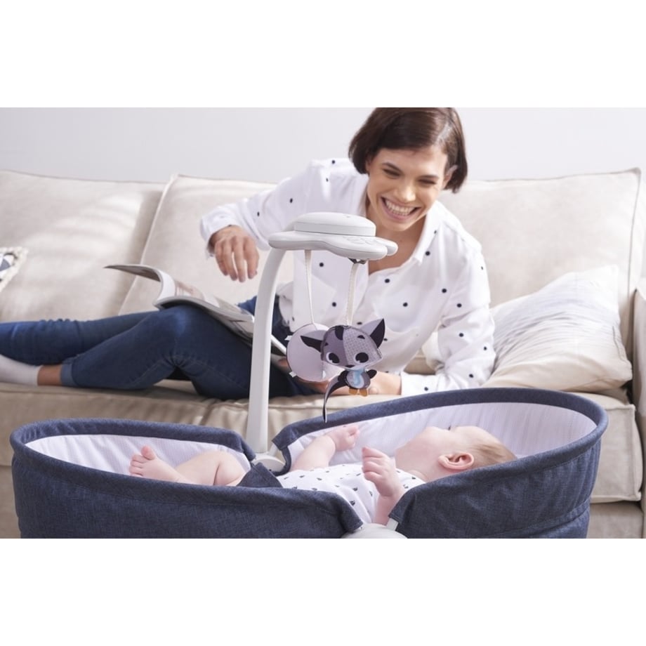 Wielofunkcyjny bujaczek Tiny - Denim