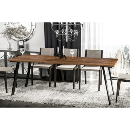 Stół rozkładany LIWIA 130(210)x80 dąb stirling