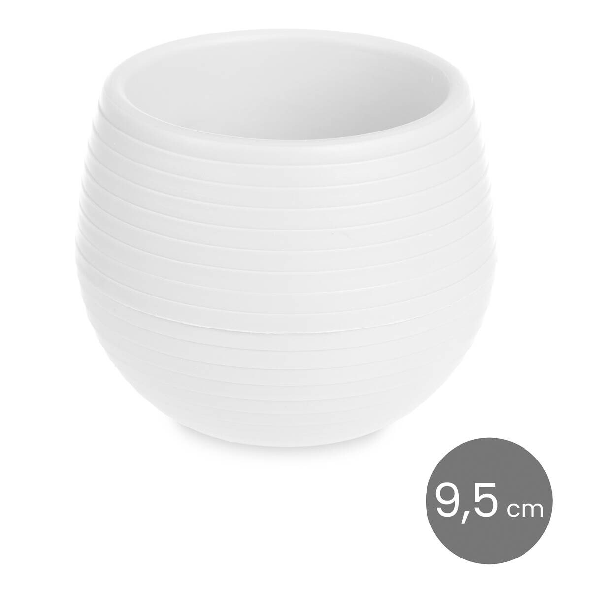 Doniczki samonawadniające, plastikowe, 3 sztuki, Ø 10 cm