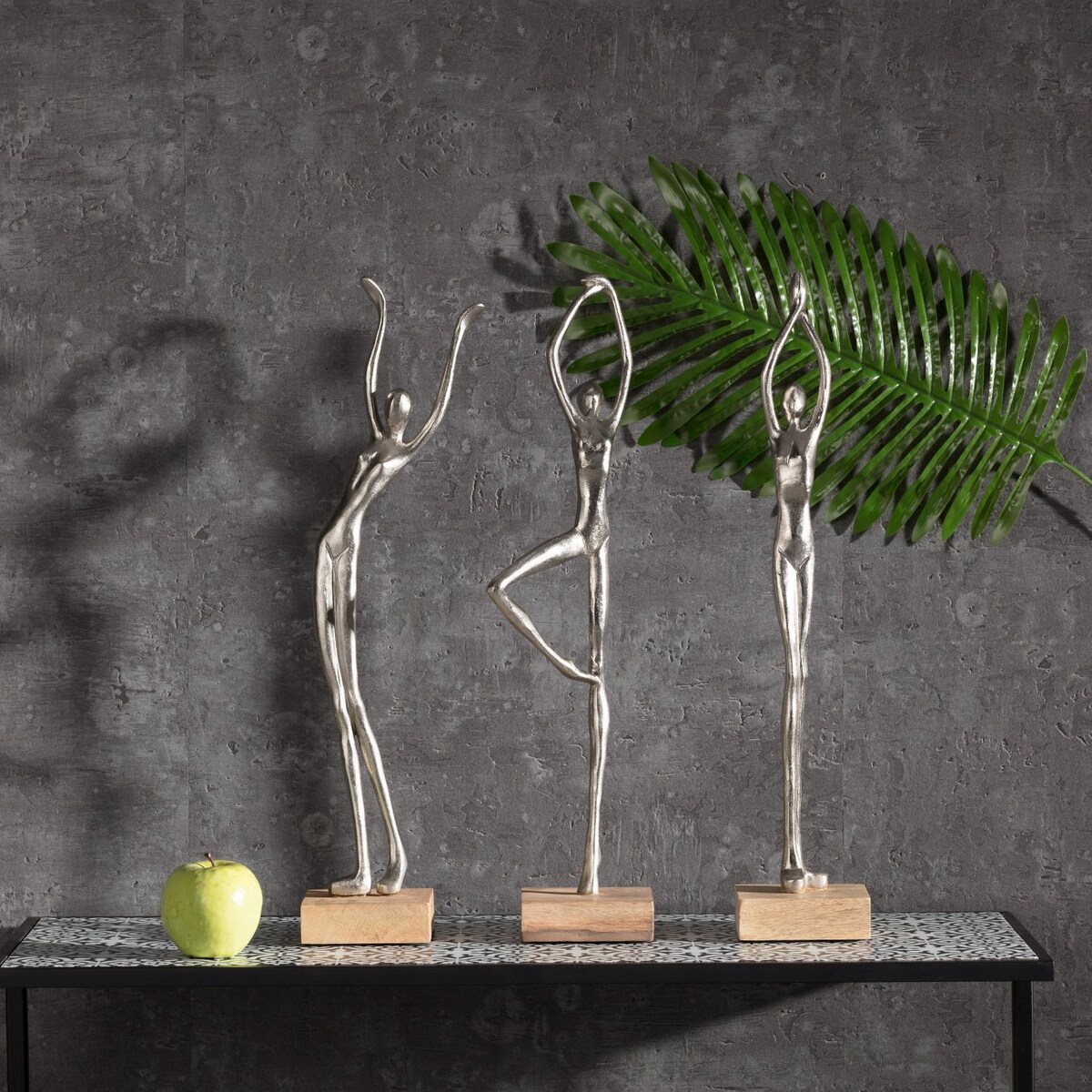 Dekoracja Silver Woman III wys. 52cm, 14 x 10 x 52 cm