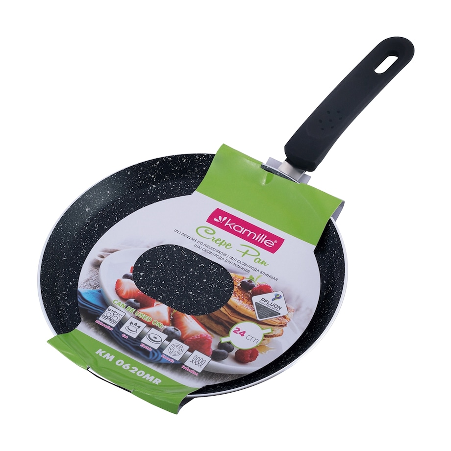 Patelnia do naleśników z powłoką marmurkową 24cm KAMILLE