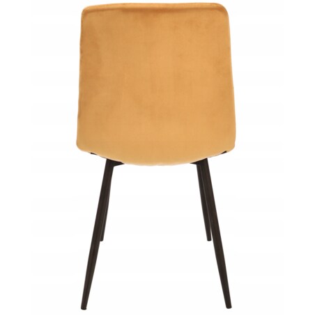 2 X Krzesło Do Jadalni Kuchni Stołu Zestaw Komplet Piado Żółte