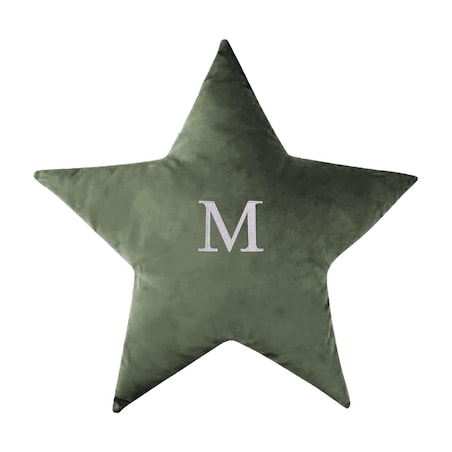 Poduszka GWIAZDKA VELVET VE2243 | szałwia
