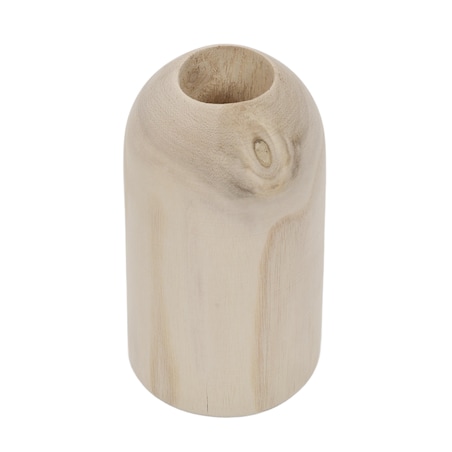 Dekoracja, wazon drewniany Pure
