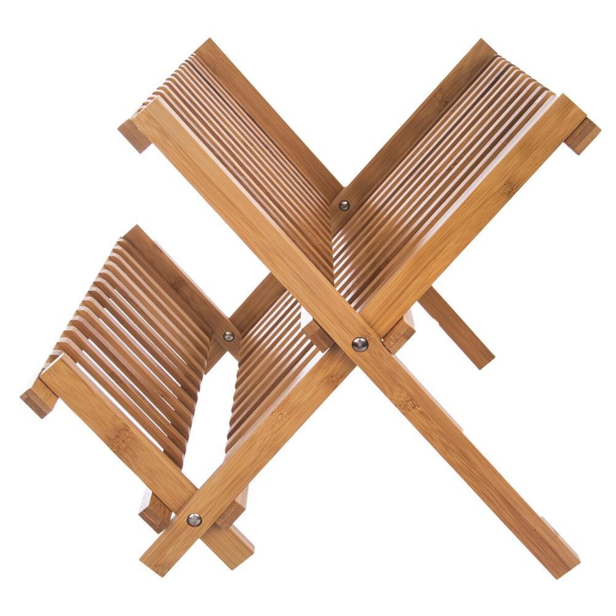 Suszarka do naczyń stojąca bambusowa ociekacz KINGHOFF