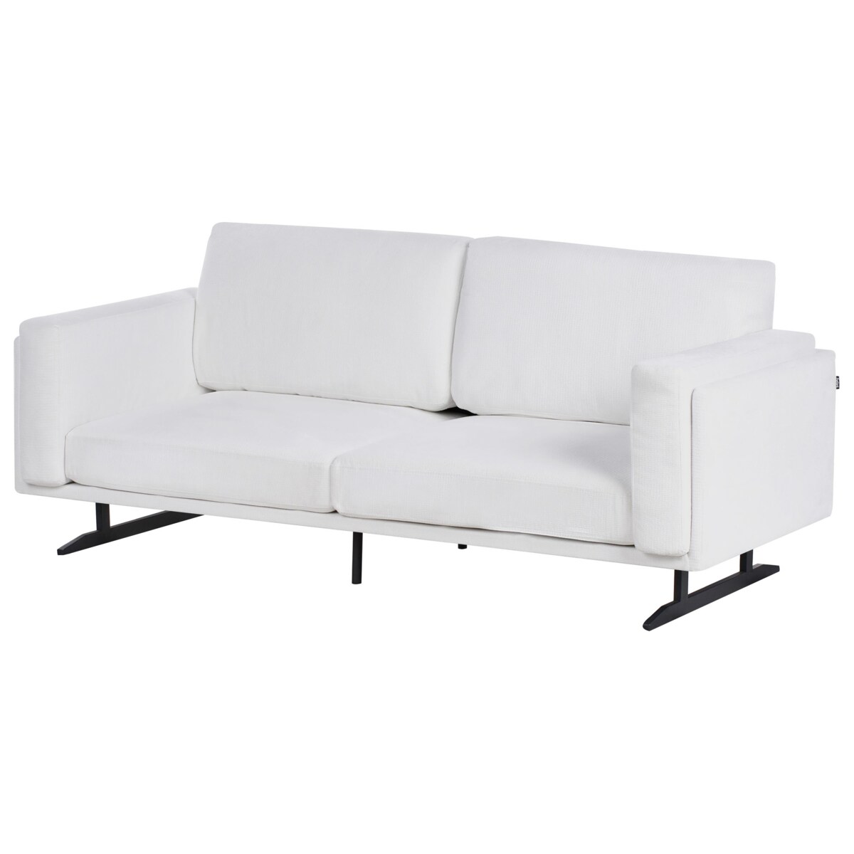 Sofa 3-osobowa biała IDRE