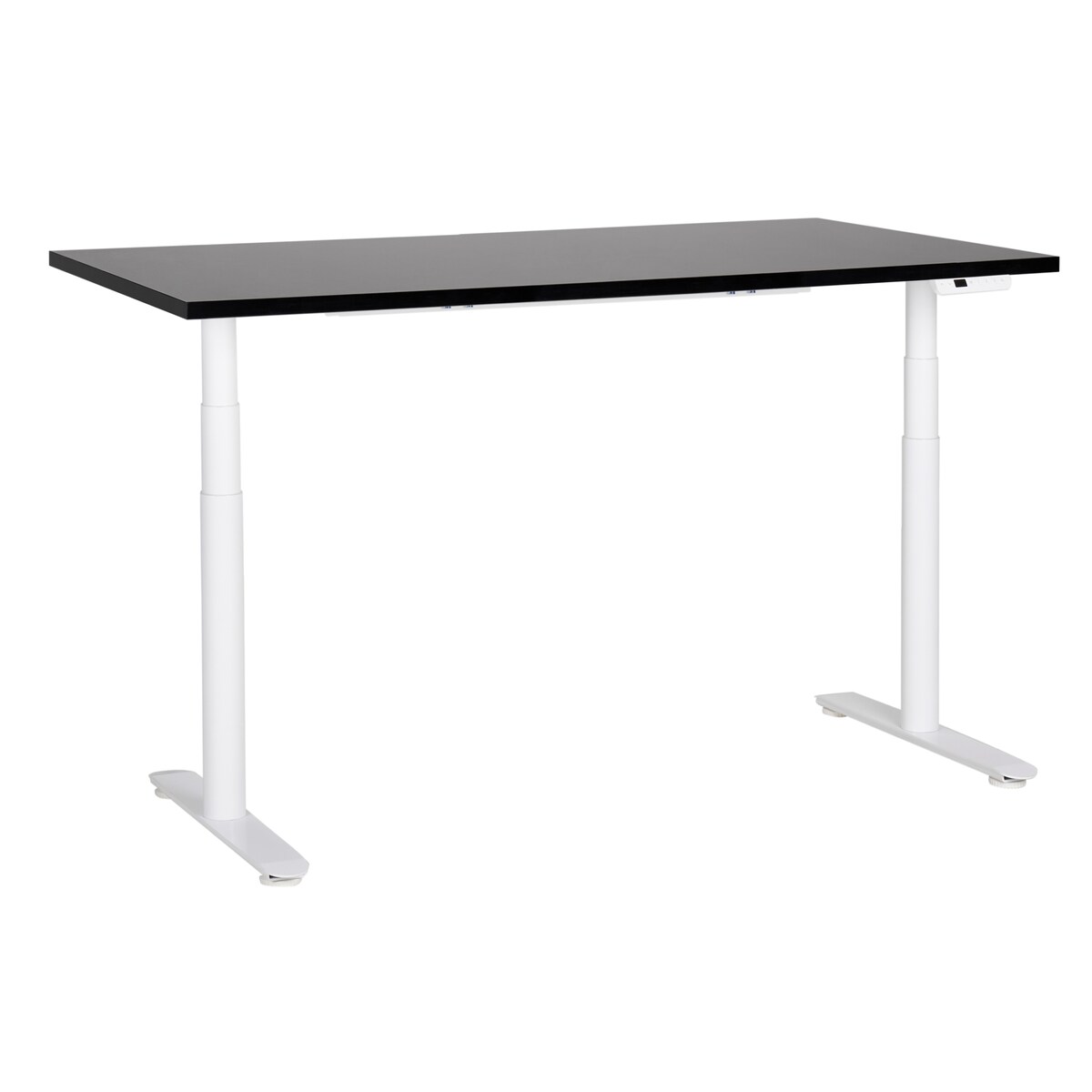 Biurko regulowane elektrycznie DESTINAS Czarny/ biały 160 cm 72 cm