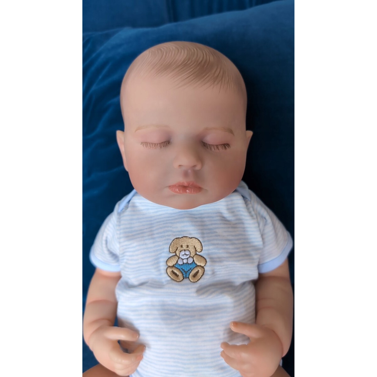 Lalka Hiszpańska Lalki jak Żywe dziecko Rebon Lala Bobas winyl Antonio