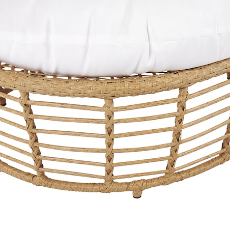 Fotel ogrodowy LIDO Rattan Beżowy