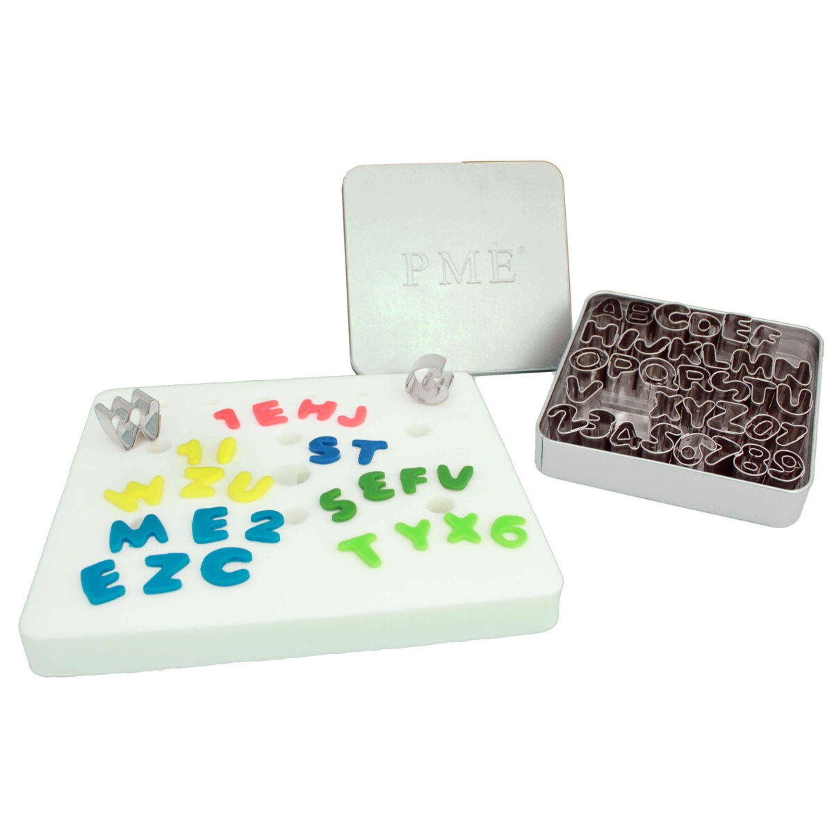 PME Zestaw wycinarek do liter i cyfr
