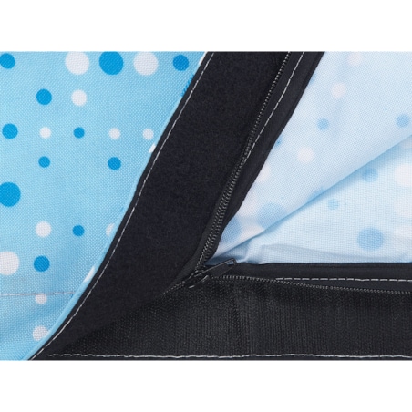 Pokrowiec na fotel worek FUZZY 180 cm 140 cm Błękitny