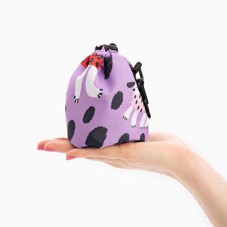 Mini saszetka na smaczki "Piesy floresy"