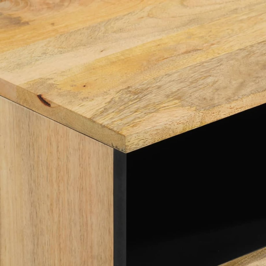 vidaXL Szafki nocne, 2 szt., 40x33x46 cm, lite drewno mango