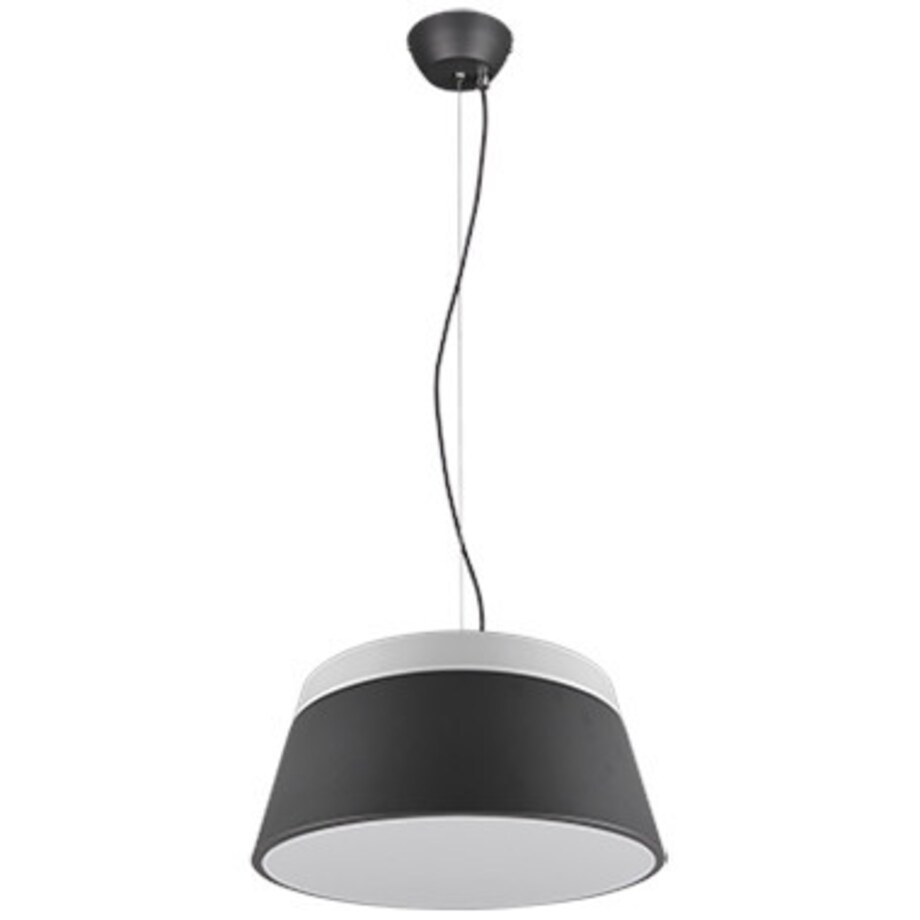 LAMPA wisząca BARONESS 308900342 Trio okrągła OPRAWA zwis metalowy grafitowy