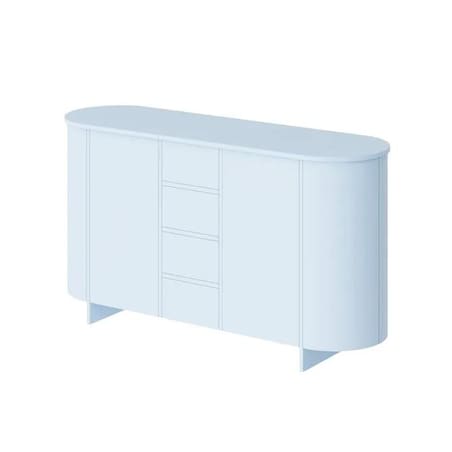 Komoda MEDUNO 163 2D4S niebieska
