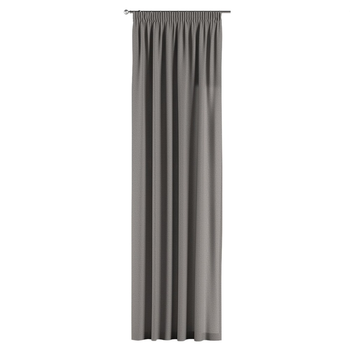 Zasłona na taśmie marszczącej 1 szt. 130x260 szary