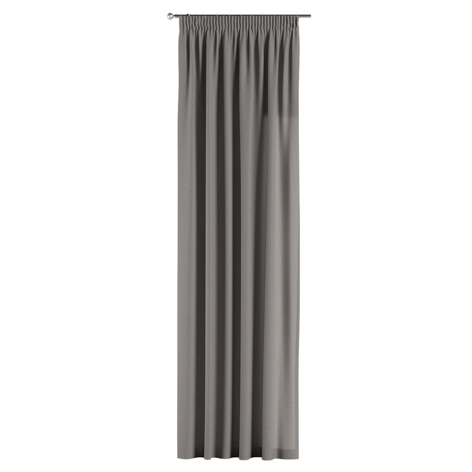 Zasłona na taśmie marszczącej 1 szt. 130x260 szary