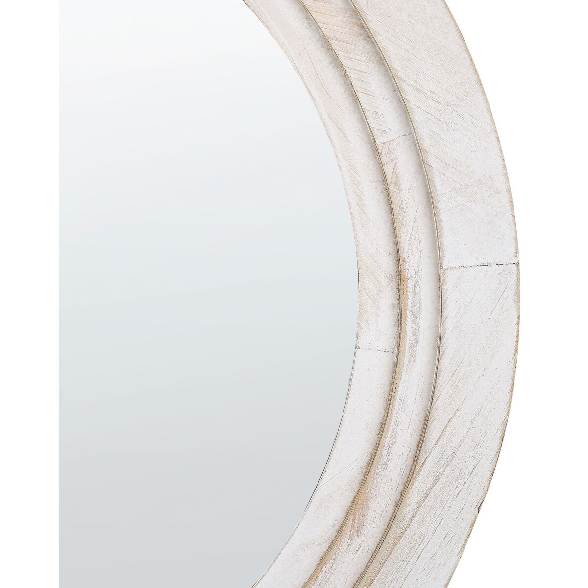 Lustro ścienne DELICIAS 60 cm 60 cm Złamana biel