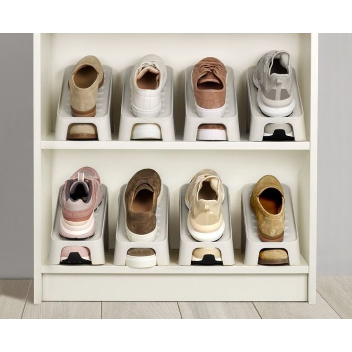 Zestaw 6 organizerów na buty Shoe-in Compact Joseph Joseph