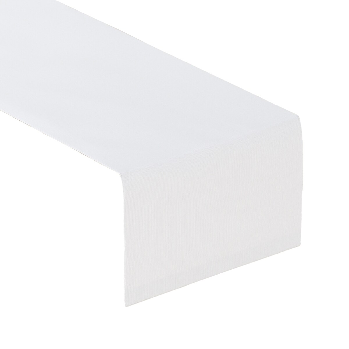 Bieżnik prostokątny 40x130 biały