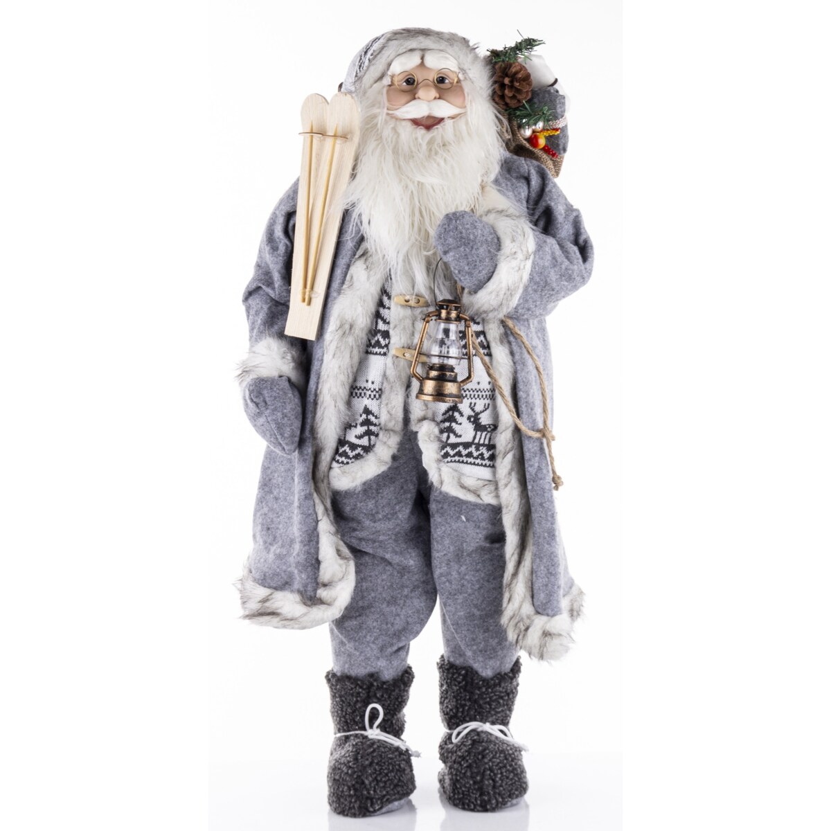 Figurka świąteczna Święty Mikołaj 92x53x42 cm NICOLAS