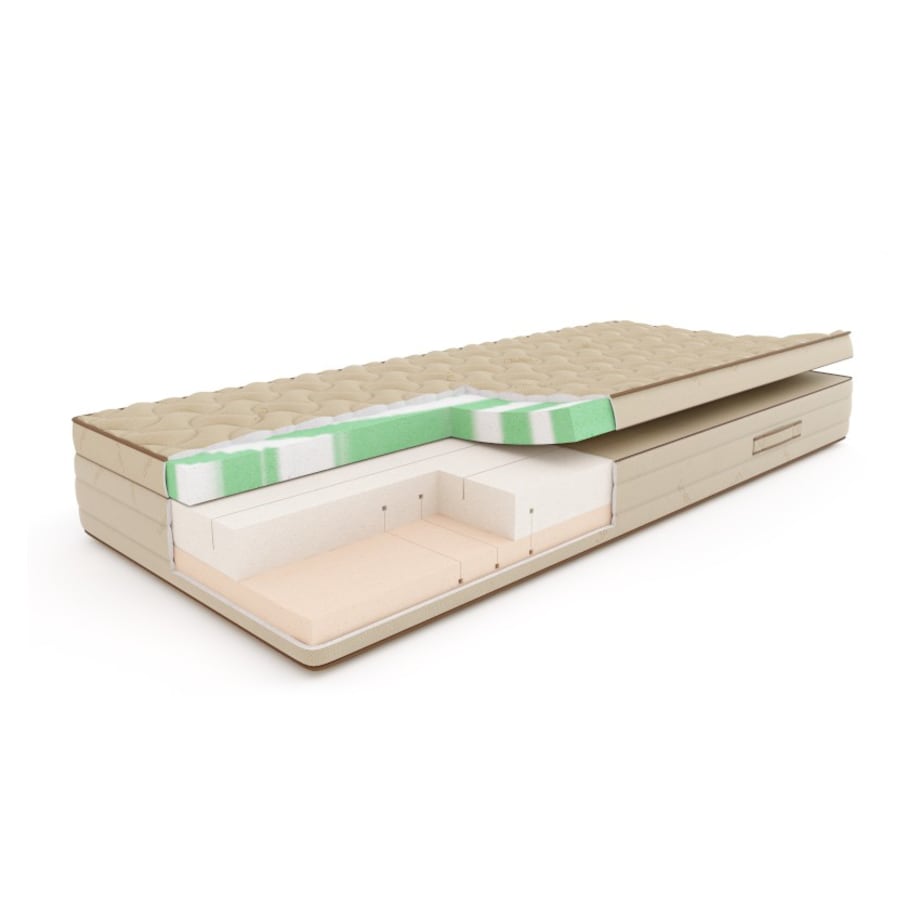SLEEPMED NATURA PLUS - materac naturalny, piankowy