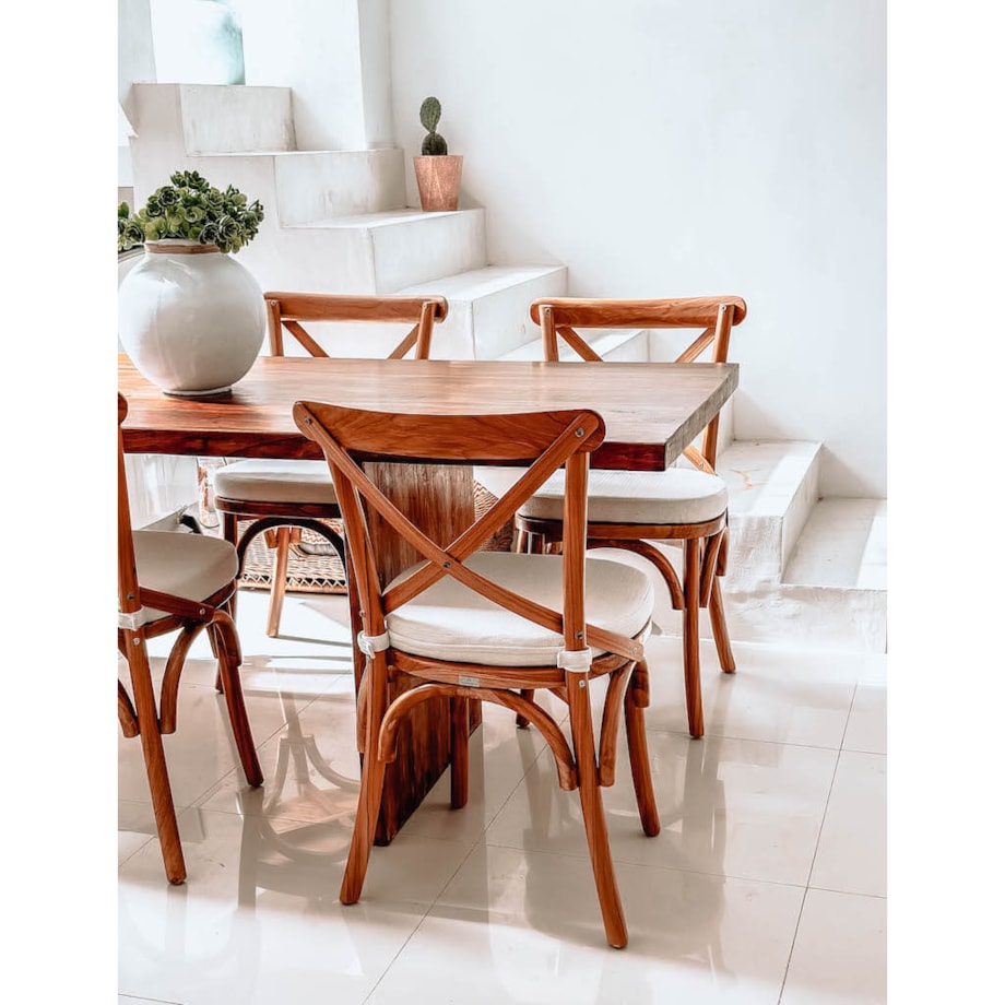 TEAKOWE KRZESŁO TIKA