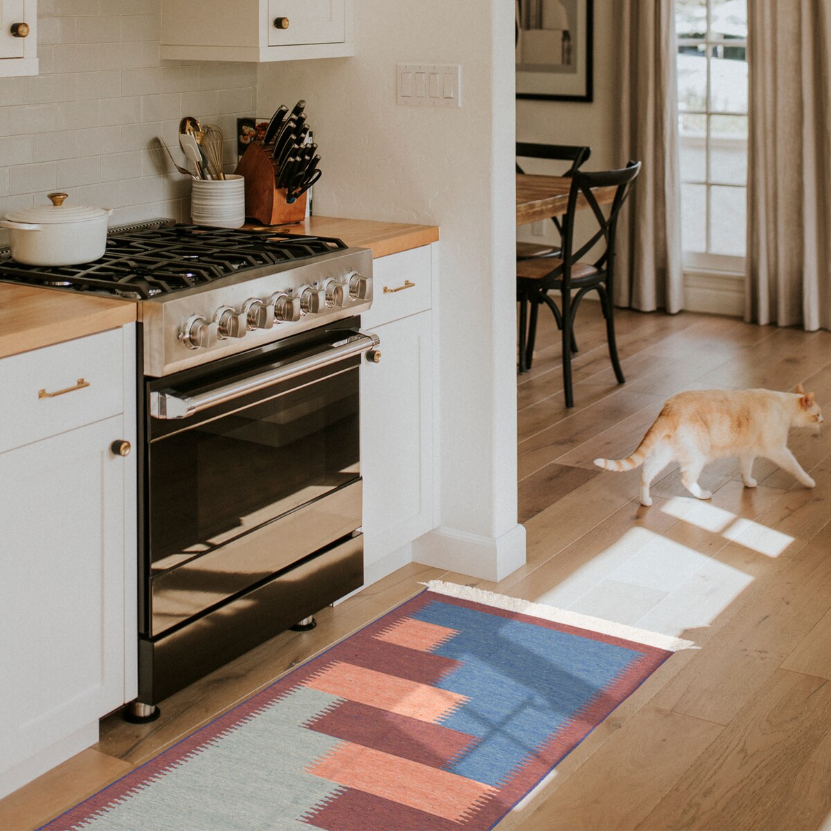 Dywan Kilim Modern 60x120 cm e-floor Pop Art wielokolorowy