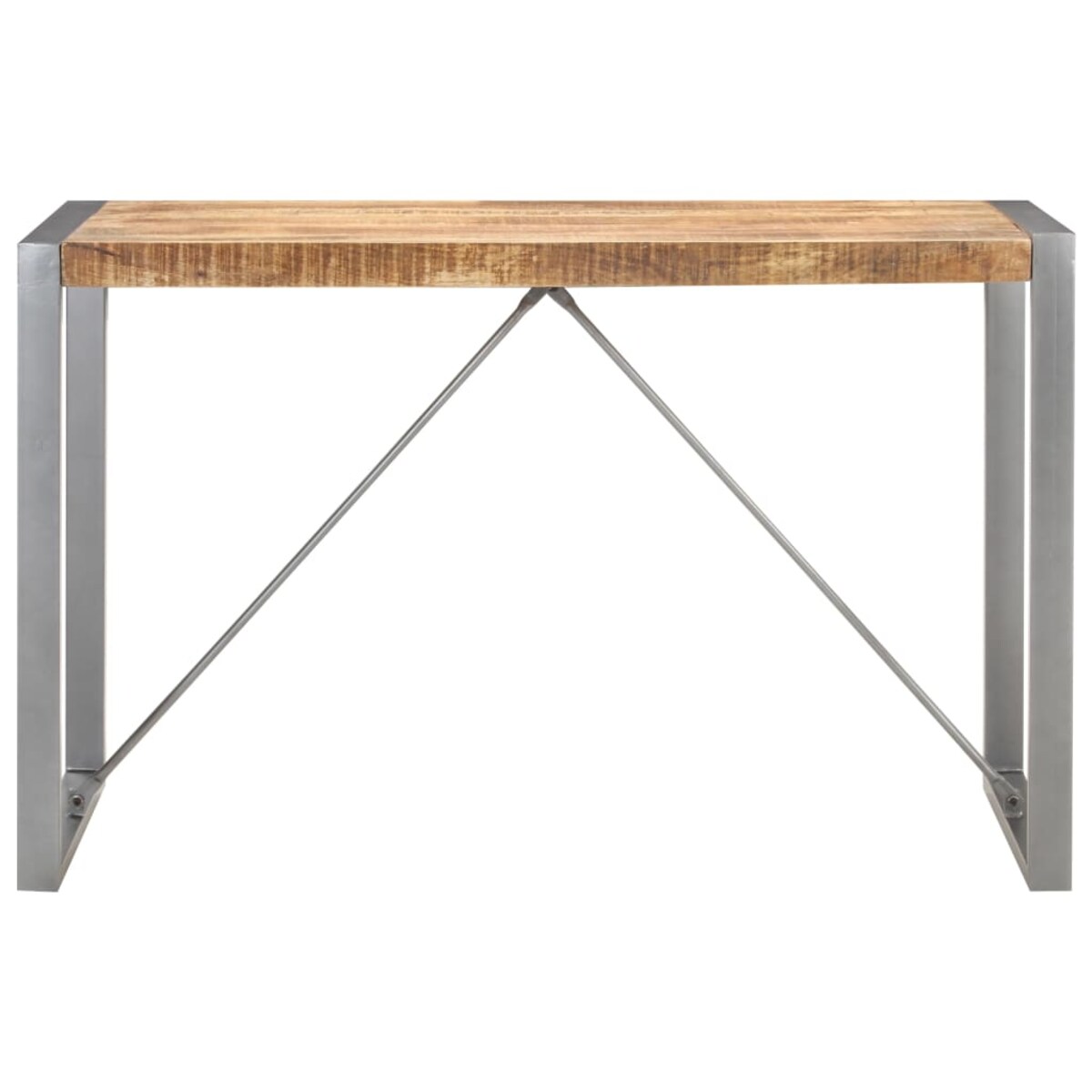 vidaXL Stół jadalniany, 120x60x75 cm, lite surowe drewno mango