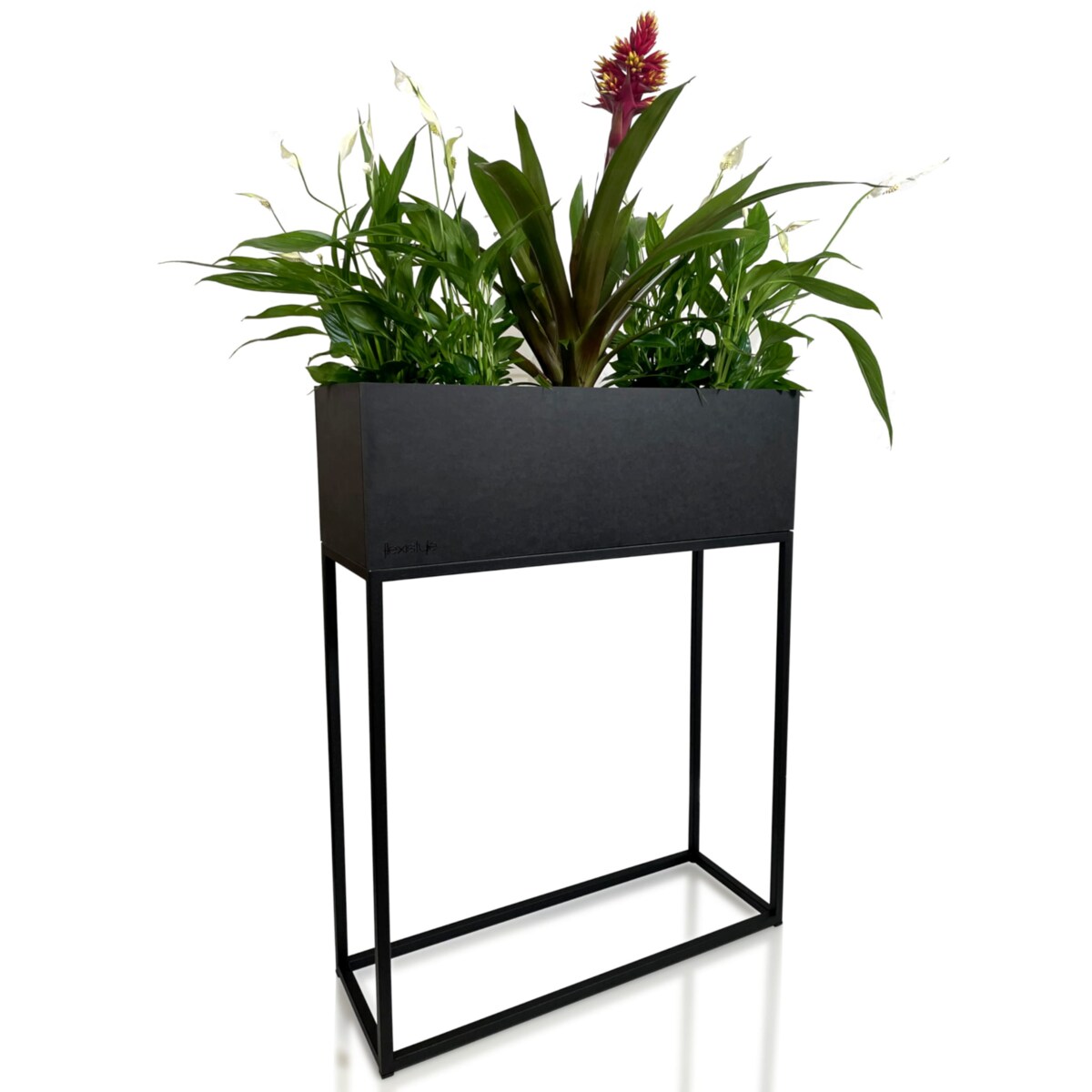 Kwietnik loftowy FIORINO metalowy 62x22x80 cm