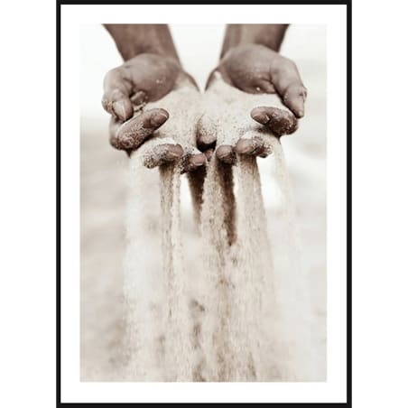 Poster Story, Plakat, Obraz - Ziarna Piasku, wymiary 50 x 70 cm