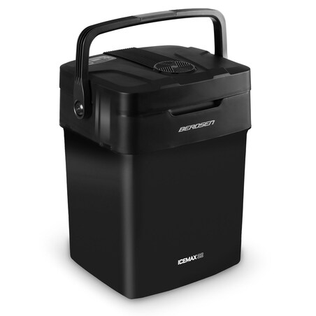 Lodówka turystyczna samochodowa Berdsen Icemax 29L czarna 12V/230V USB funkcja grzania