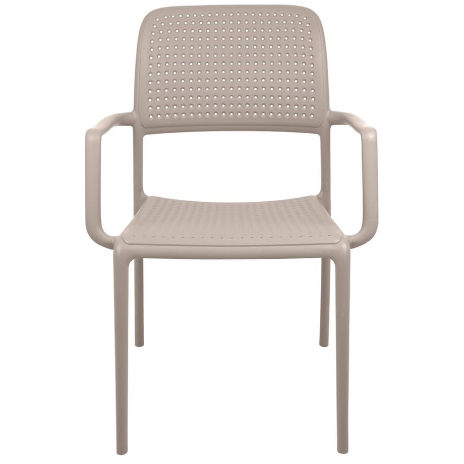 Krzesło SPARK KH010100324 z podłokietnikami brązowe