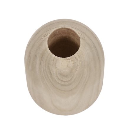 Dekoracja, wazon drewniany Pure