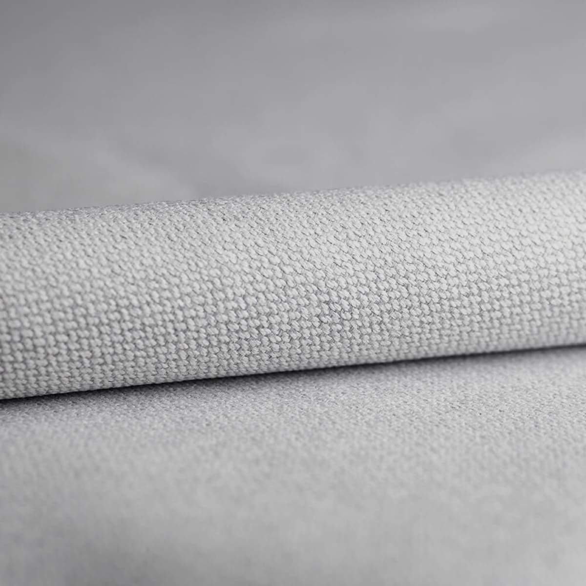 Łóżko tapicerowane ARCHIE 200x200 z pojemnikiem, Jasny Szary, tkanina Megan 364