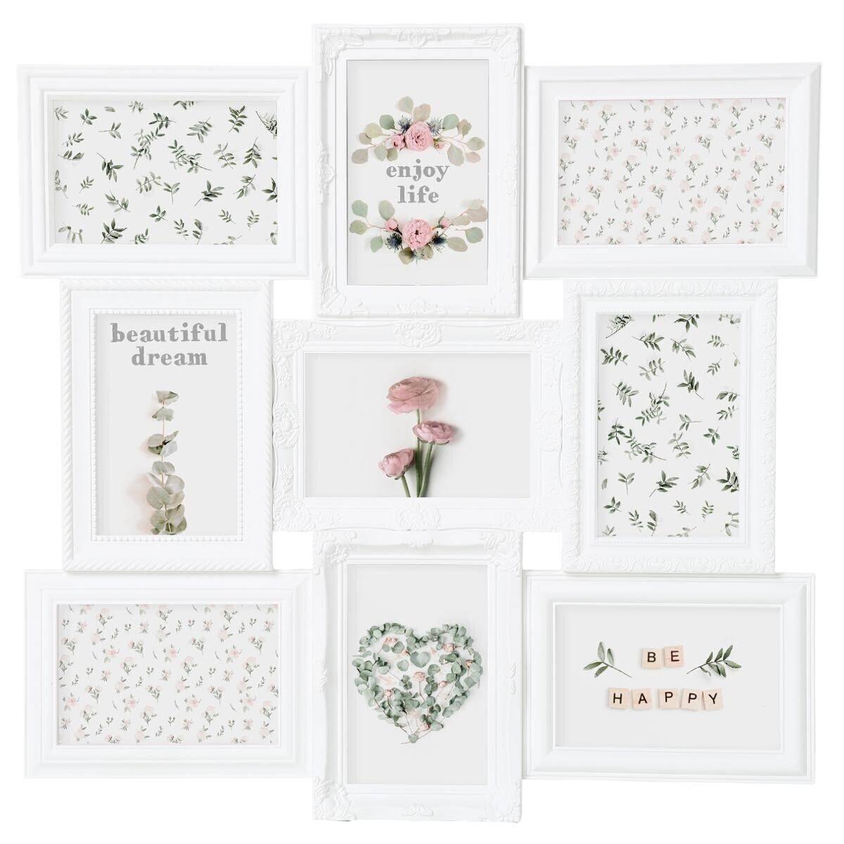 Ramka na 9 zdjęć ROMANCE, zdjęcia - multirama 50x50x2CM