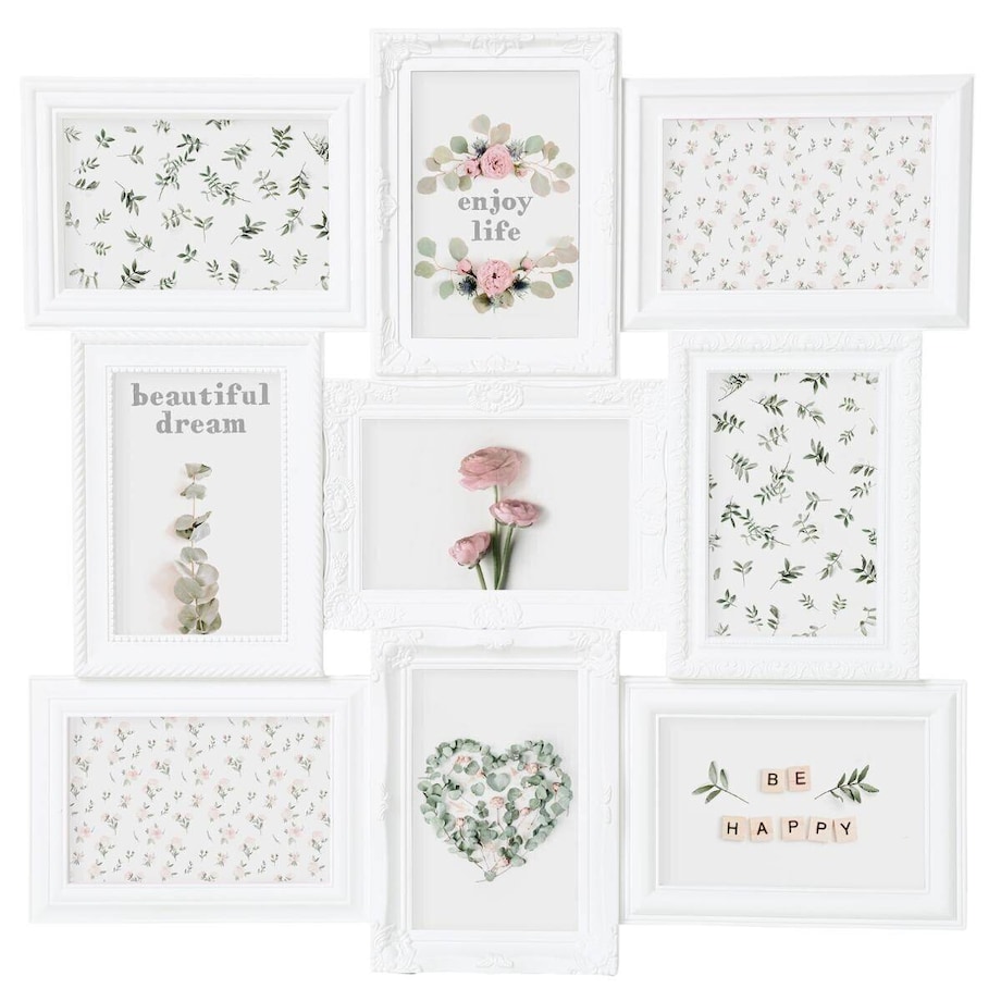 Ramka na 9 zdjęć ROMANCE, zdjęcia - multirama 50x50x2CM