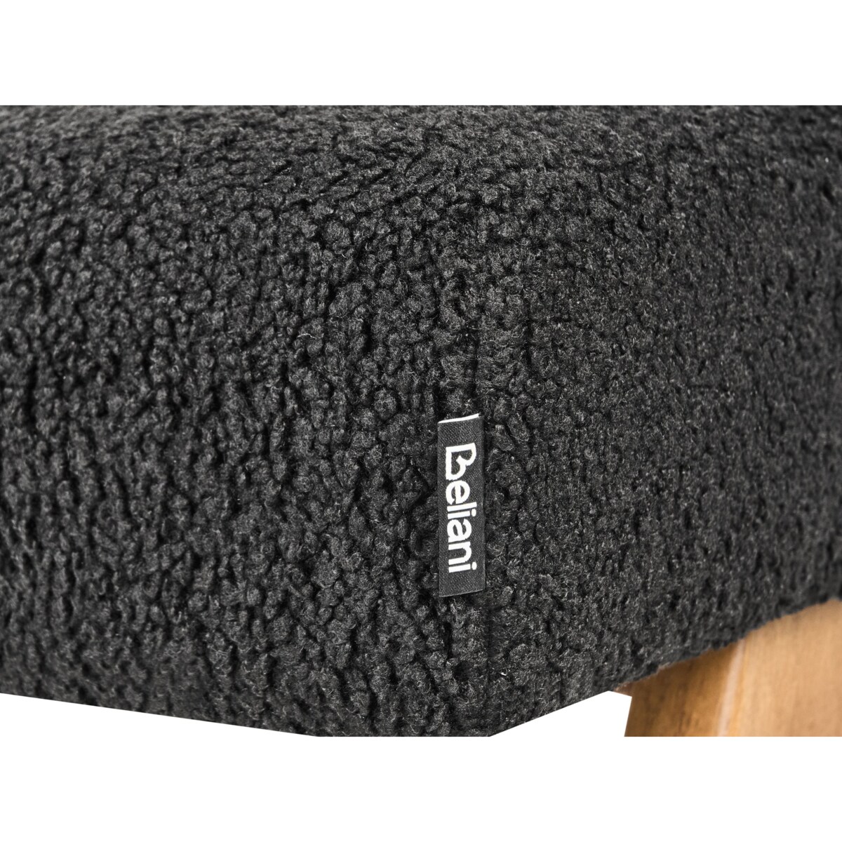 Ławka TAMRE Boucle Czarny