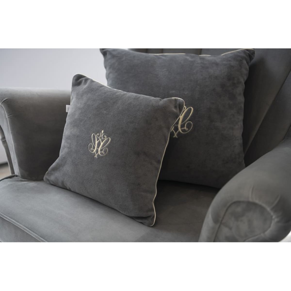 Poduszka Anthracite Gloss duża