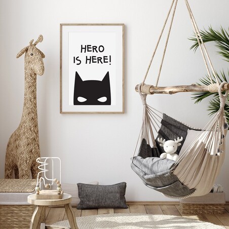 Plakat dla dzieci Hero 40x50